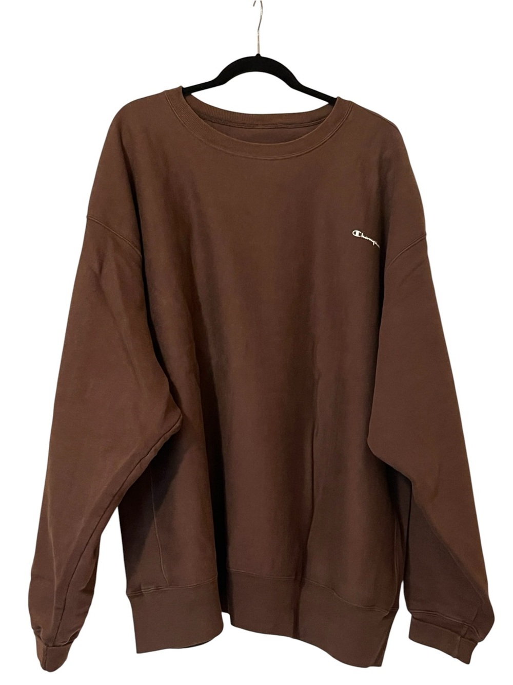 Champion Men’s/Unisex Reverse Weave Brown Crewneck Sweatshirt Size 3XL